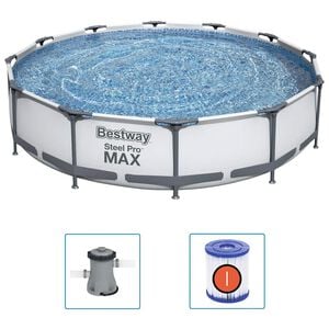 Bestway Set de piscină Steel Pro MAX, 366 x 76 cm