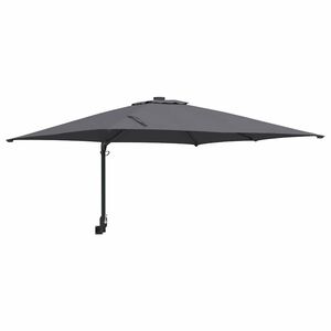 vidaXL Parasol de Grădină Antracit 248,5 x 247,5 x 160 cm