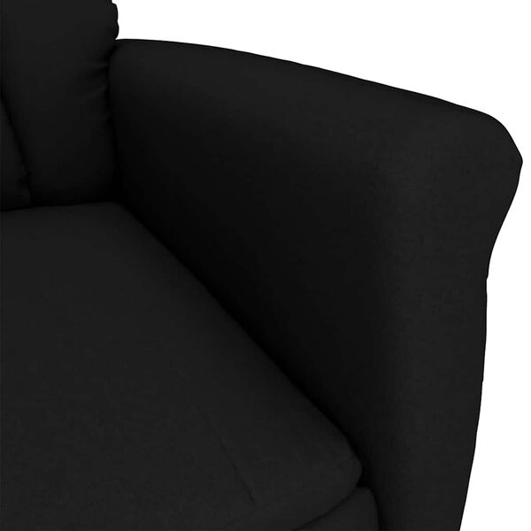 vidaXL Scaun de masaj Negru 70.5 x 96.5 x 95 cm Piele artificială