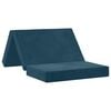 vidaXL Canapea Pat Pliabilă 80 x 67 x 45 cm albastru