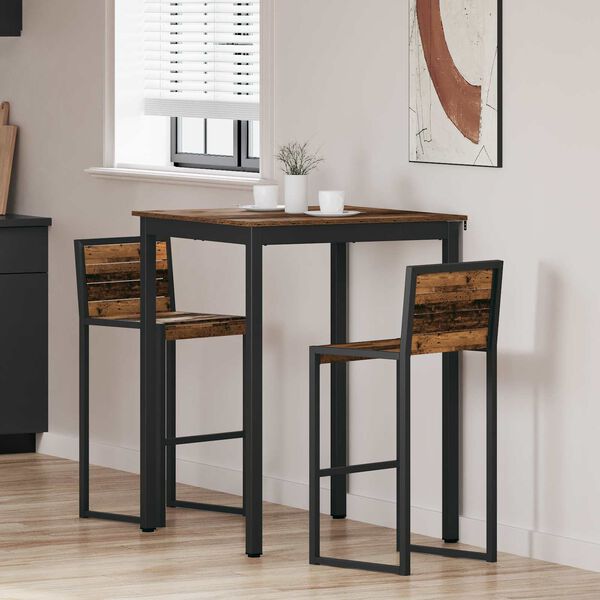 vidaXL Mese de sufragerie Lemn compozit