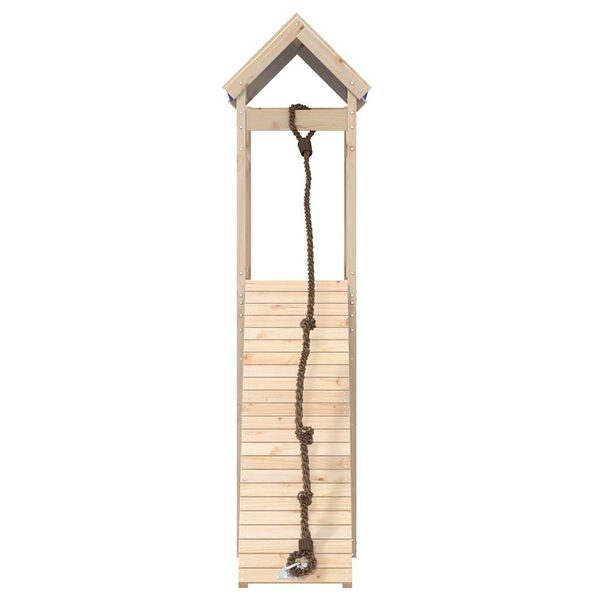 vidaXL Set de joacă pentru exterior, lemn masiv de pin