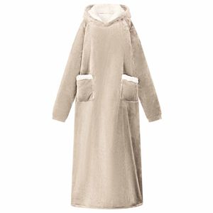 vidaXL Hanorac pătură Bej M Fleece și Flanel