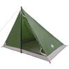 vidaXL Cort de backpacking Verde 4 persoane