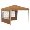 vidaXL Cort de Petrecere Pop-up Bej 288 x 288 x 245 cm Material Oxford