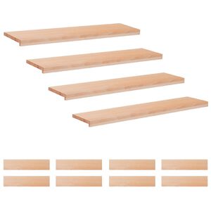 vidaXL Trepte de scară 12 buc. 120 x 30 x 2 cm natural