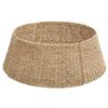 vidaXL Guler pentru Pomul de Crăciun Rotund natural 60 x 60 x 22 cm