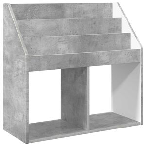 vidaXL Raft pentru copii Gri din beton 72,5 x 29,5 x 69 cm