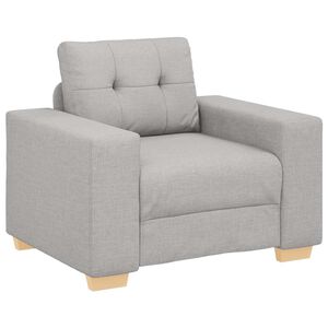 vidaXL Canapea fotoliu gri nor 100x78x80 cm material textil