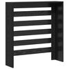 vidaXL Capac pentru radiator Stejar Negru 78 x 20 x 82 cm
