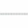 vidaXL Gard plasă de s&acirc;rmă cu bordură, verde, 1,6x25 m
