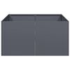 vidaXL Jardinieră Antracit 80x80x40 cm Oțel laminat la rece