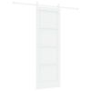 vidaXL Ușă glisantă 73,5 x 211 cm Lemn prelucrat Alb