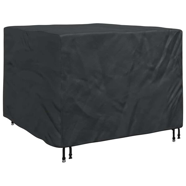 vidaXL Husă pentru mobilier de exterior Negru 135 x 135 x 90 cm 600D