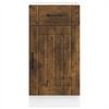 vidaXL Dulap de bază de bucătărie &bdquo;Lucca&rdquo; din lemn de stejar afumat