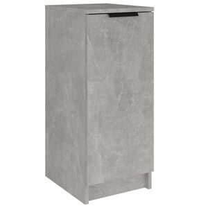 vidaXL Pantofar, gri beton, 30x35x70 cm, lemn compozit