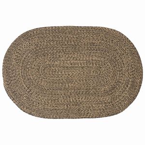 vidaXL Covoare de zonă Negru 100 x 152 cm Iută