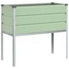 vidaXL Jardinieră Verde Pastel 100 x 45 x 90 cm Oțel Galvanizat