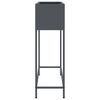 vidaXL Ghiveci ridicat pentru grădină Antracit 100 x 26 x 82 cm Oțel