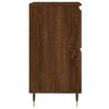 vidaXL Servantă, stejar maro, 60x35x70 cm, lemn compozit