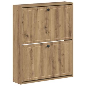 vidaXL Dulap pentru pantofi montat pe perete EDE 71 x 17 x 86 cm