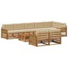 vidaXL Set de canapele de exterior 9 buc.