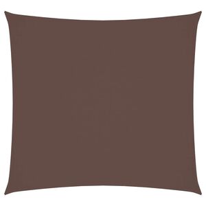 vidaXL Parasolar, maro, 2x2 m, țesătură oxford, pătrat