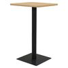 vidaXL Masă de bistro, culoarea stejarului, 78,5 x 78,5 x 107 cm