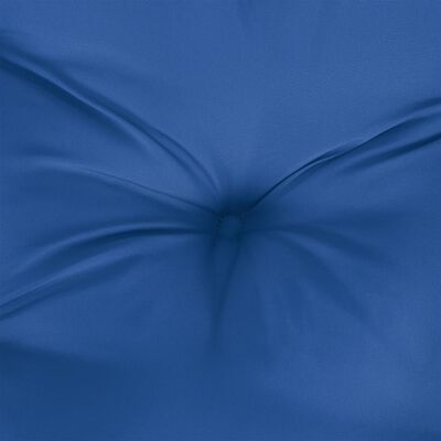 vidaXL Perne de scaun, 2 buc., albastru, 40x40x7 cm, textil oxford