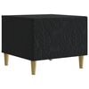 vidaXL Masă de cafea Negru 50 x 49 x 40 cm Lemn prelucrat