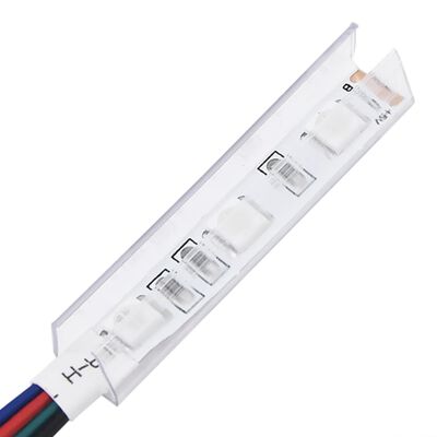 vidaXL Servantă cu lumini LED, alb, 181,5x37x67 cm