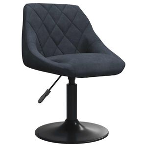vidaXL Scaun de bar, gri &icirc;nchis, catifea