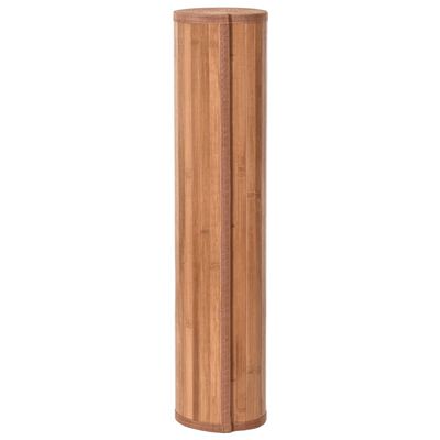 vidaXL Covor dreptunghiular, natural, 80x200 cm, bambus