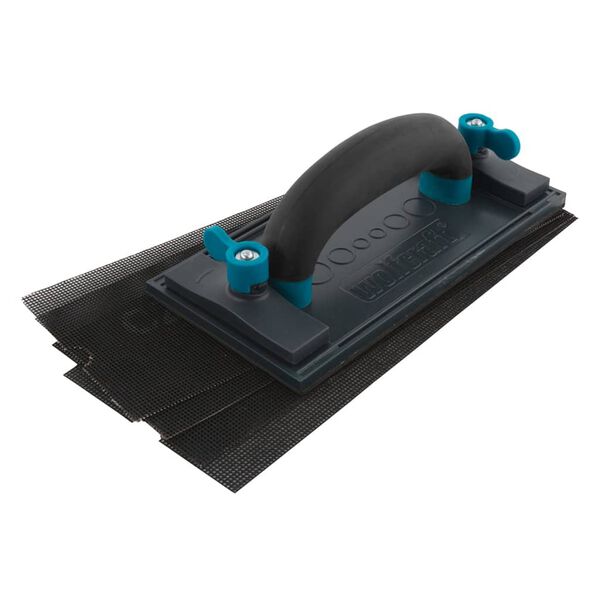 wolfcraft Șlefuitor manual cu 4 p&acirc;nze granulate 8722000