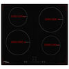 vidaXL Plită cu inducție cu 4 arzătoare, control tactil, sticlă 7000 W