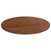 vidaXL Blat de masă rotund maro &icirc;nchis &Oslash;60x1,5 cm lemn stejar tratat