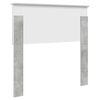 vidaXL Tăblie cap Gri din beton 90 cm Lemn compozit
