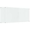 vidaXL Panou de bucătărie 2 pcs Transparent 120 x 60 cm