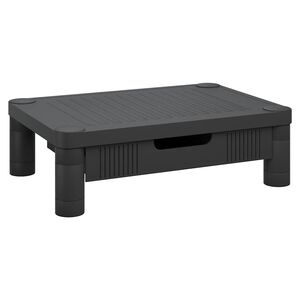 vidaXL Suport pentru monitor, negru, 43x30,5x13 cm