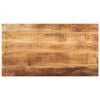 vidaXL Blat de masă 110x70x2,5 cm dreptunghiular lemn masiv mango brut