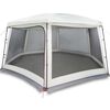 vidaXL Cort de piscină cu pereți detașabili și plasă gri 670x590 cm