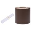 vidaXL Bandă de intimitate PVC 35x0,19 m maro