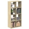 vidaXL Bibliotecă/separator cameră stejar sonoma 69,5x29x137,5 cm lemn