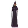 vidaXL Vrăjitoare vorbitoare Halloween Violet 216 x 125 cm Poliester