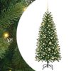 vidaXL Brad de Crăciun artificial Verde 150 cm PE și PVC