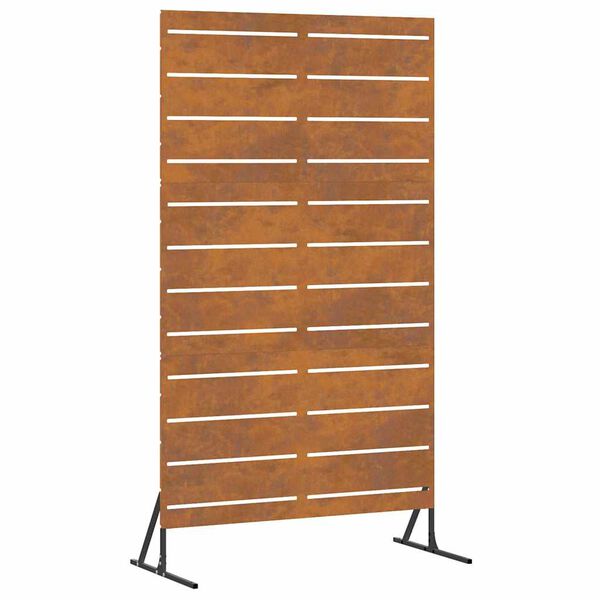 vidaXL Ecran de intimitate Gri 100 x 50 x 180 cm Oțel