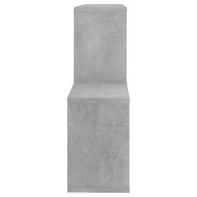 vidaXL Raft de perete, gri beton, 100x18x53 cm , PAL