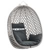 vidaXL Scaun suspendat tip ou fără suport poliratan 92 x 57,5 x 110 cm