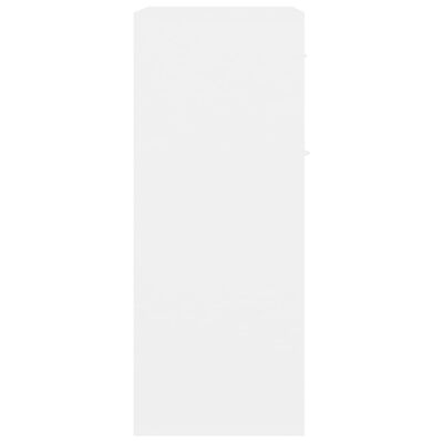 vidaXL Servantă, alb, 60x30x75 cm, PAL