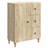 vidaXL Bufet cu sertar Stejar Sonoma 66 x 34,5 x 90 cm Lemn prelucrat